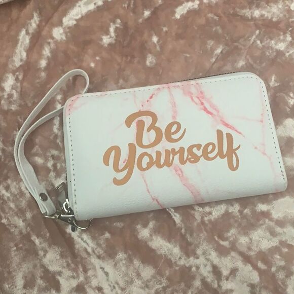 Be Yourself wristlet wallet - Picture 1 of 6